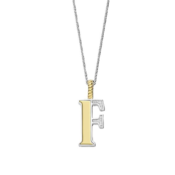 Collar Ti Sento Milano Mujer Letters in Plata Cubic Zirconia 6840ZY_F - 6840ZY_F